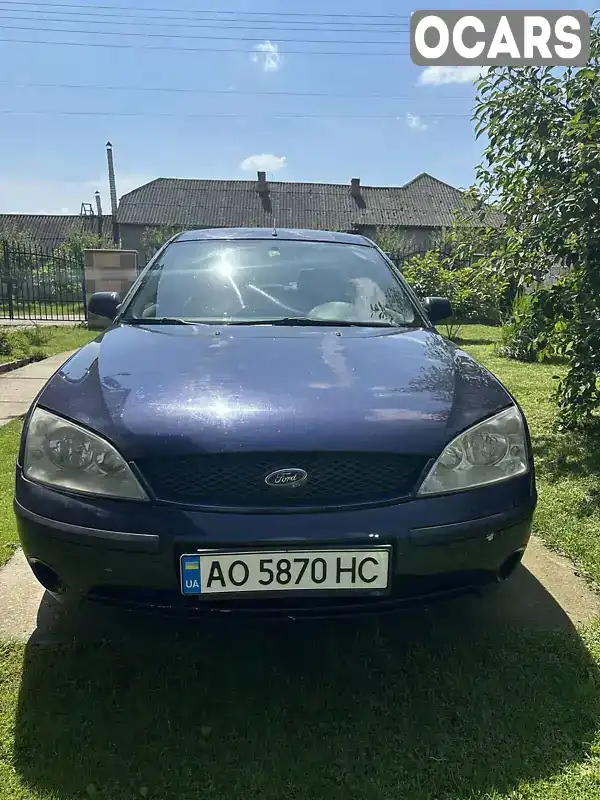 Седан Ford Mondeo 2001 1.8 л. Ручная / Механика обл. Закарпатская, Берегово - Фото 1/9