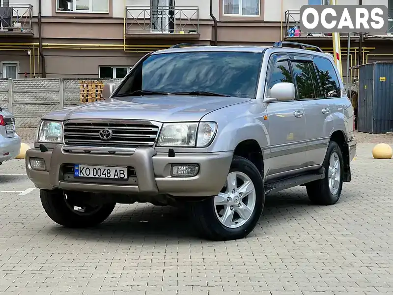 Позашляховик / Кросовер Toyota Land Cruiser 2002 null_content л. Автомат обл. Закарпатська, Ужгород - Фото 1/21