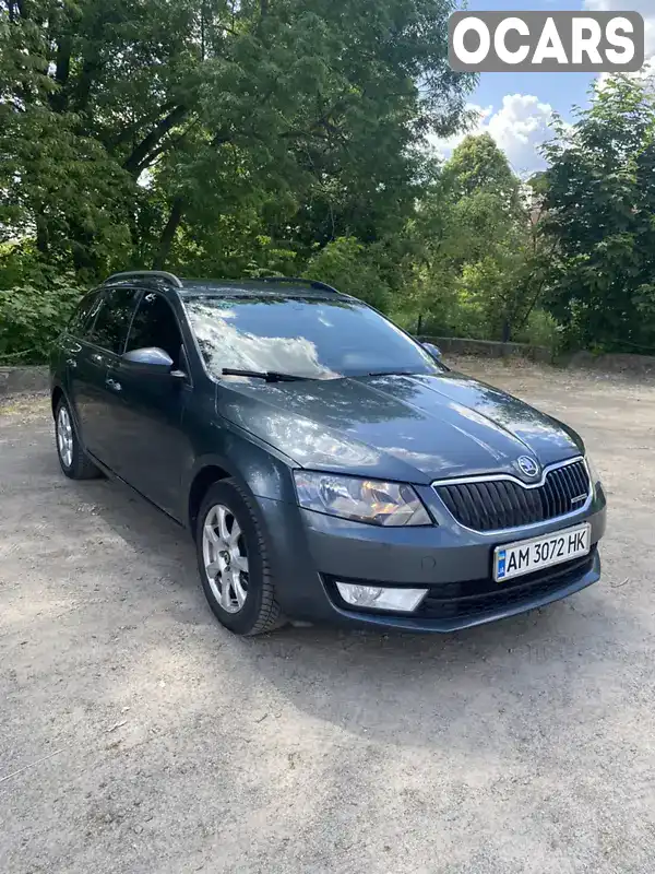 Универсал Skoda Octavia 2014 1.6 л. Ручная / Механика обл. Житомирская, Бердичев - Фото 1/21