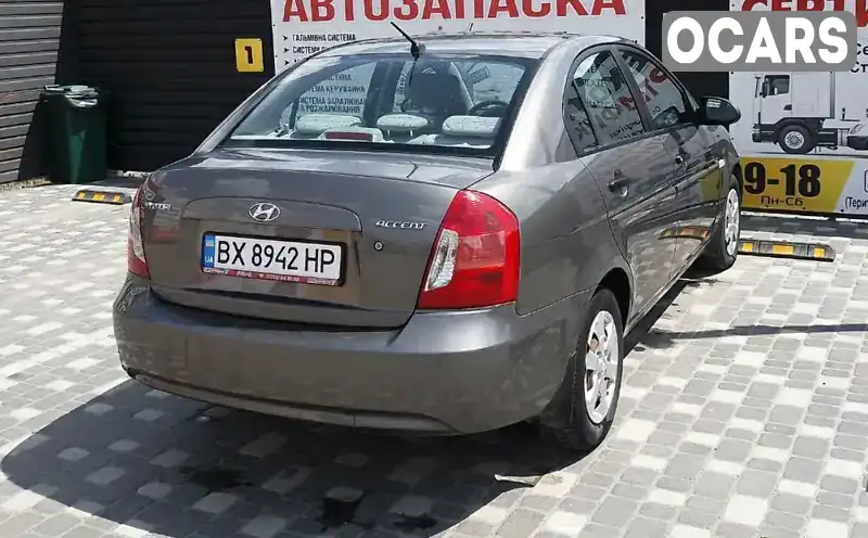 Седан Hyundai Accent 2008 1.4 л. Ручная / Механика обл. Хмельницкая, Шепетовка - Фото 1/21