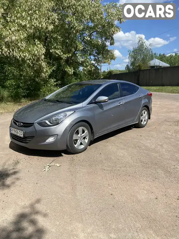 Седан Hyundai Elantra 2013 1.8 л. Автомат обл. Житомирська, Коростень - Фото 1/17