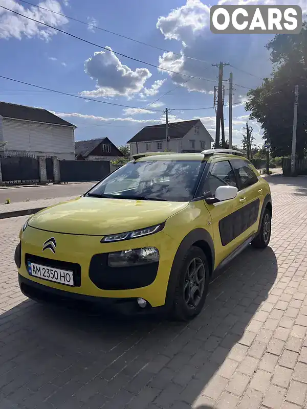 Позашляховик / Кросовер Citroen C4 Cactus 2014 1.56 л. Робот обл. Житомирська, Житомир - Фото 1/12