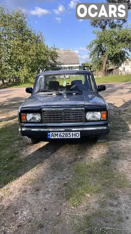 Седан ВАЗ / Lada 2107 2007 1.5 л. Ручная / Механика обл. Житомирская, Коростень - Фото 1/9