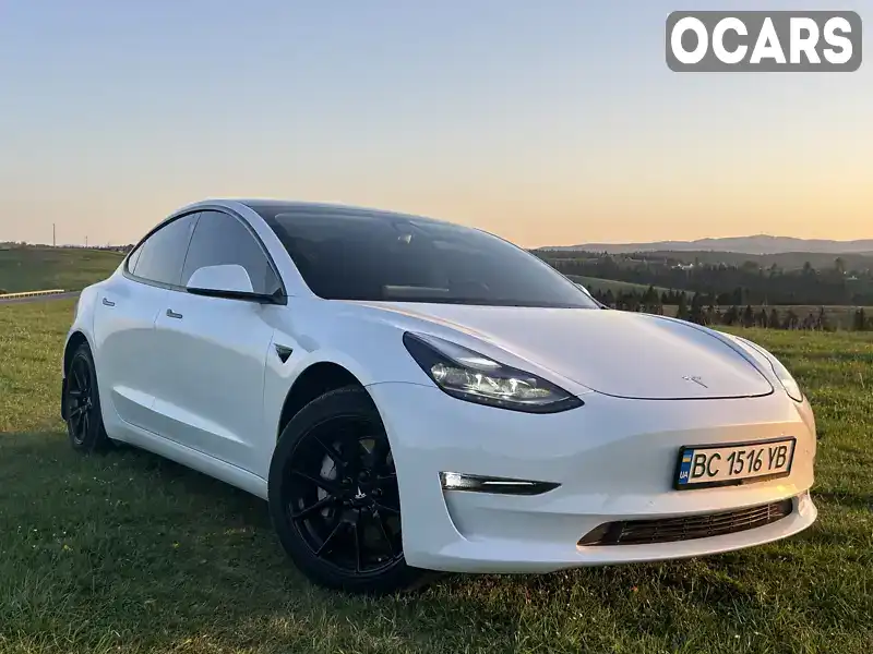 Седан Tesla Model 3 2020 null_content л. Автомат обл. Львівська, Турка - Фото 1/21