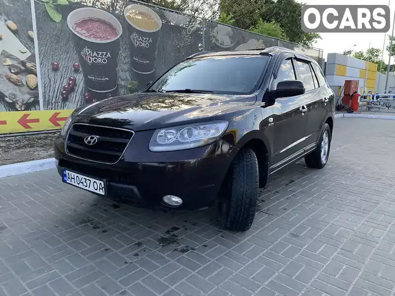 Внедорожник / Кроссовер Hyundai Santa FE 2008 2.2 л. Ручная / Механика обл. Киевская, Вышневое - Фото 1/17