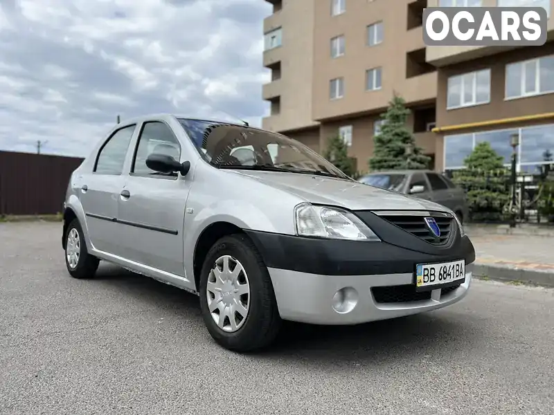 Седан Dacia Logan 2007 1.6 л. Ручная / Механика обл. Днепропетровская, Днепр (Днепропетровск) - Фото 1/18