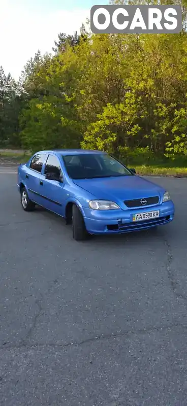 Седан Opel Astra 2000 1.39 л. Ручна / Механіка обл. Житомирська, Радомишль - Фото 1/12