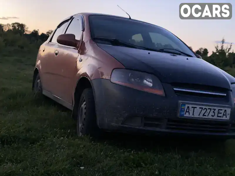 Седан Chevrolet Aveo 2005 1.51 л. Ручная / Механика обл. Ивано-Франковская, Ивано-Франковск - Фото 1/8