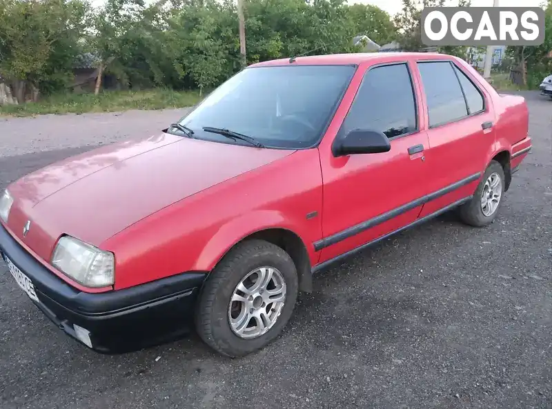 Седан Renault 19 1991 1.4 л. обл. Миколаївська, Первомайськ - Фото 1/9