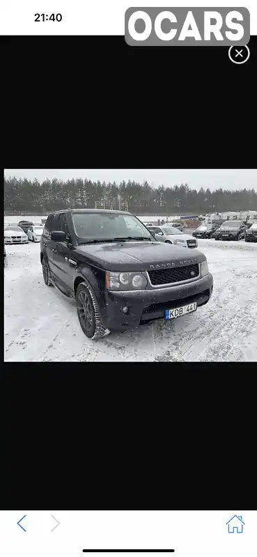 Позашляховик / Кросовер Land Rover Range Rover Sport 2012 2.99 л. Автомат обл. Вінницька, Вінниця - Фото 1/4