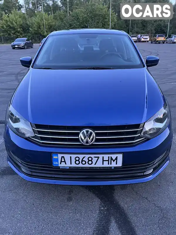 Седан Volkswagen Polo 2018 1.39 л. Ручна / Механіка обл. Київська, Буча - Фото 1/17