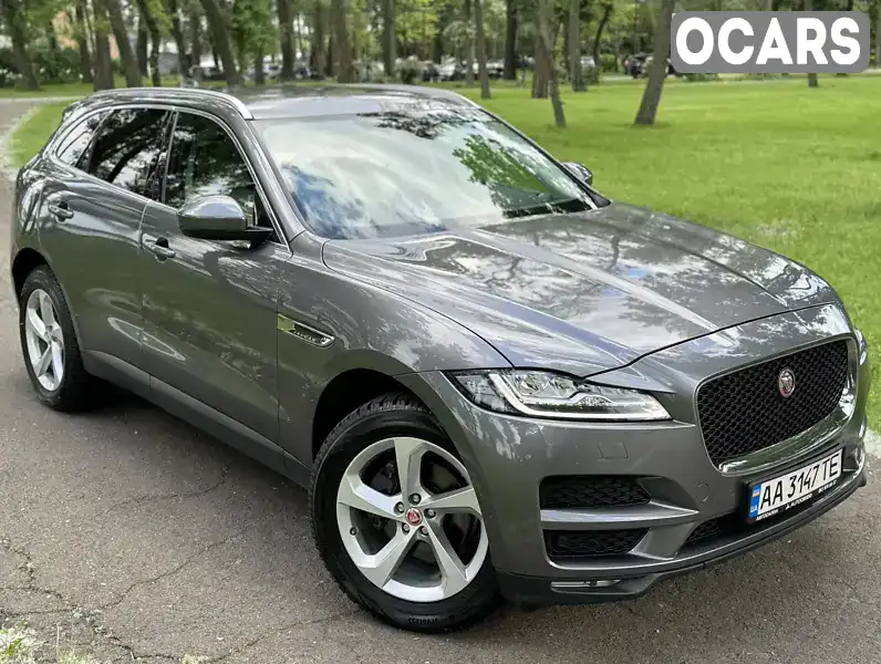 Позашляховик / Кросовер Jaguar F-Pace 2019 2 л. Автомат обл. Київська, Київ - Фото 1/21