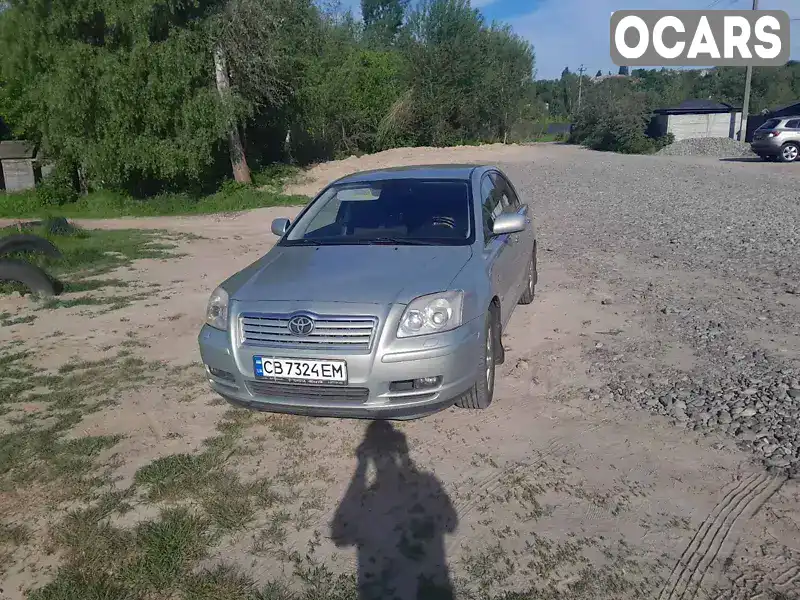 Ліфтбек Toyota Avensis 2005 2 л. Ручна / Механіка обл. Чернігівська, Чернігів - Фото 1/12