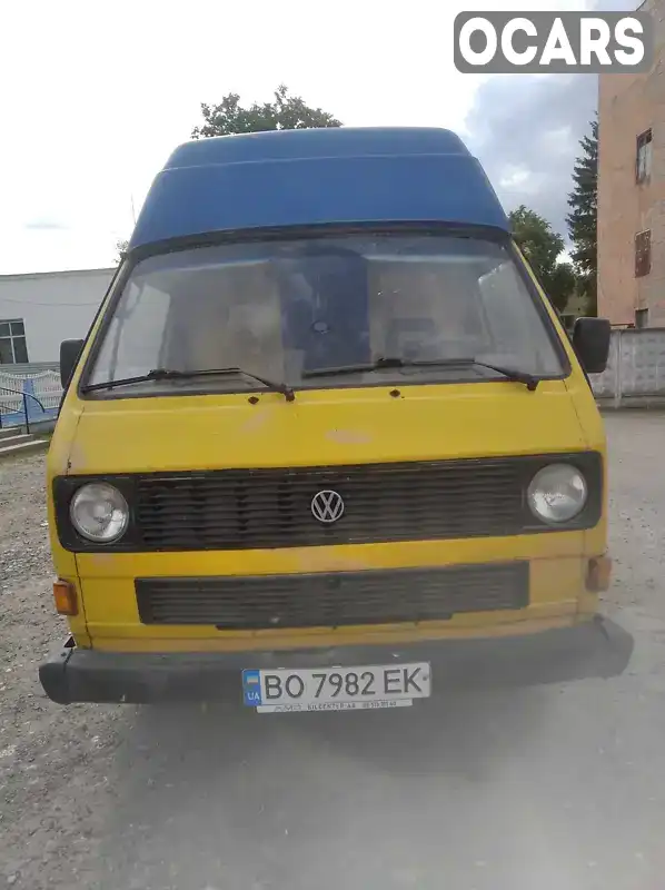 Мінівен Volkswagen Transporter 1990 1.6 л. Ручна / Механіка обл. Хмельницька, Волочиськ - Фото 1/9