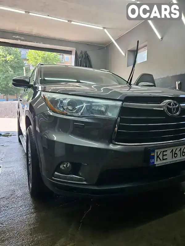 Позашляховик / Кросовер Toyota Highlander 2014 3.5 л. Автомат обл. Дніпропетровська, Дніпро (Дніпропетровськ) - Фото 1/21