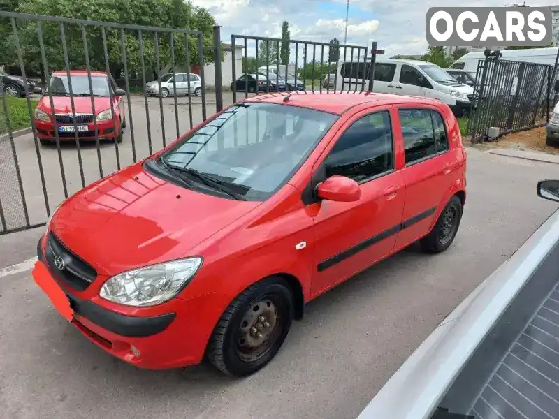 Хетчбек Hyundai Getz 2009 1.4 л. Ручна / Механіка обл. Полтавська, Кременчук - Фото 1/7