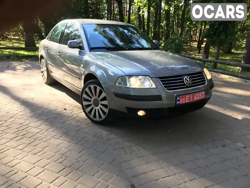 Седан Volkswagen Passat 2002 2 л. Ручная / Механика обл. Волынская, Луцк - Фото 1/12