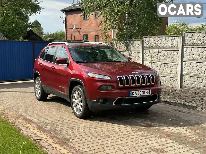 Позашляховик / Кросовер Jeep Cherokee 2016 3.24 л. Автомат обл. Київська, Київ - Фото 1/21