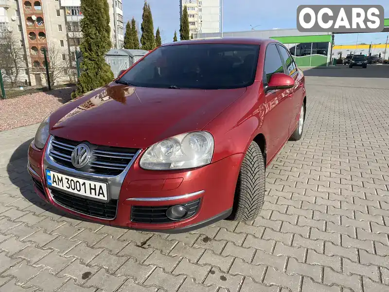 Седан Volkswagen Jetta 2008 1.9 л. Ручная / Механика обл. Житомирская, Житомир - Фото 1/21