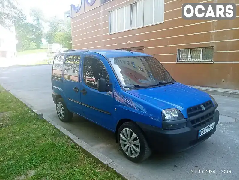 Мінівен Fiat Doblo 2005 1.25 л. Ручна / Механіка обл. Тернопільська, Тернопіль - Фото 1/13