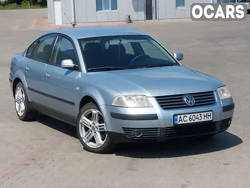 Седан Volkswagen Passat 2002 1.6 л. Ручная / Механика обл. Волынская, Луцк - Фото 1/21