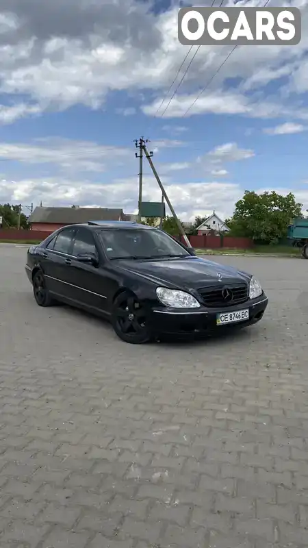 Седан Mercedes-Benz S-Class 2001 3.22 л. обл. Чернівецька, Чернівці - Фото 1/21