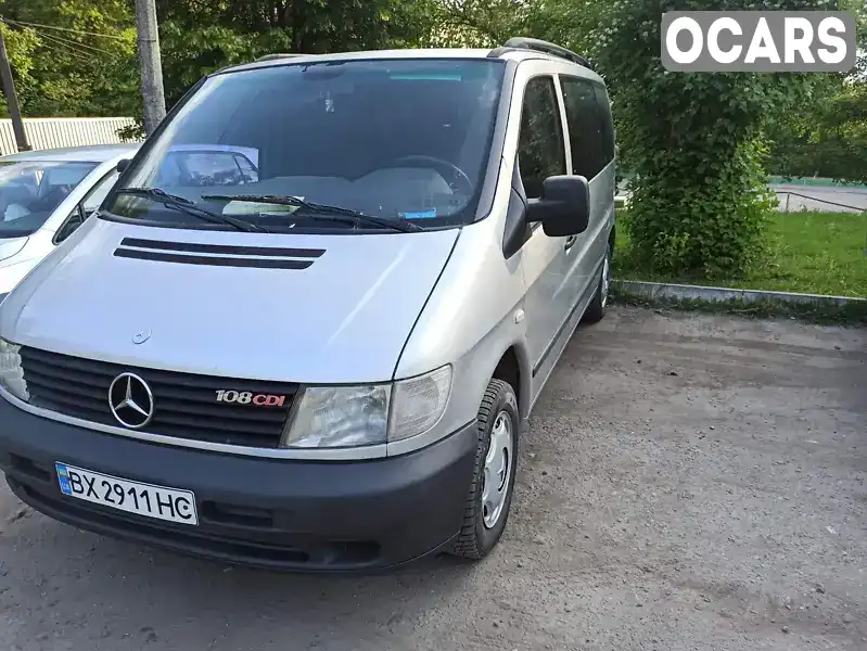 Мінівен Mercedes-Benz Vito 2003 2.15 л. Ручна / Механіка обл. Хмельницька, Хмельницький - Фото 1/15