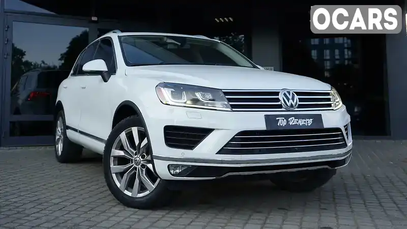 Внедорожник / Кроссовер Volkswagen Touareg 2014 3 л. Автомат обл. Львовская, Львов - Фото 1/21