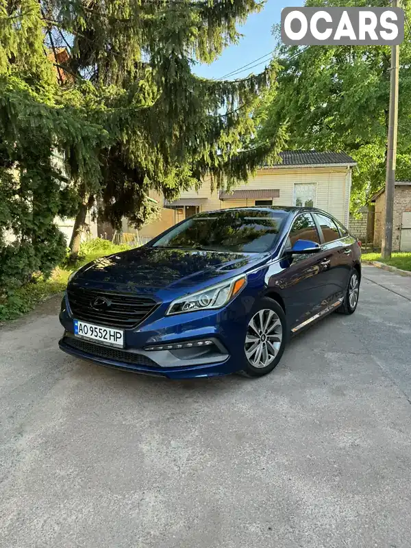 Седан Hyundai Sonata 2016 2.36 л. Автомат обл. Чернігівська, Прилуки - Фото 1/21