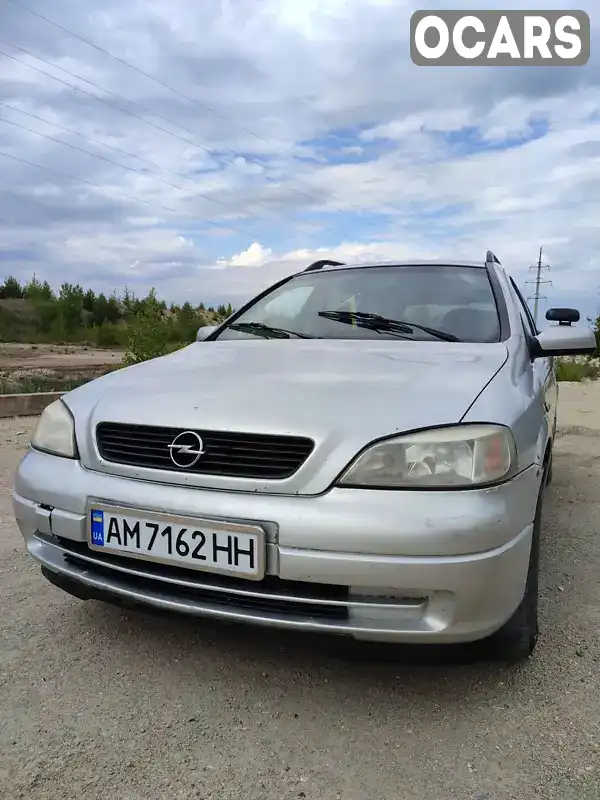 Універсал Opel Astra 2002 2 л. Ручна / Механіка обл. Житомирська, location.city.irshansk - Фото 1/10