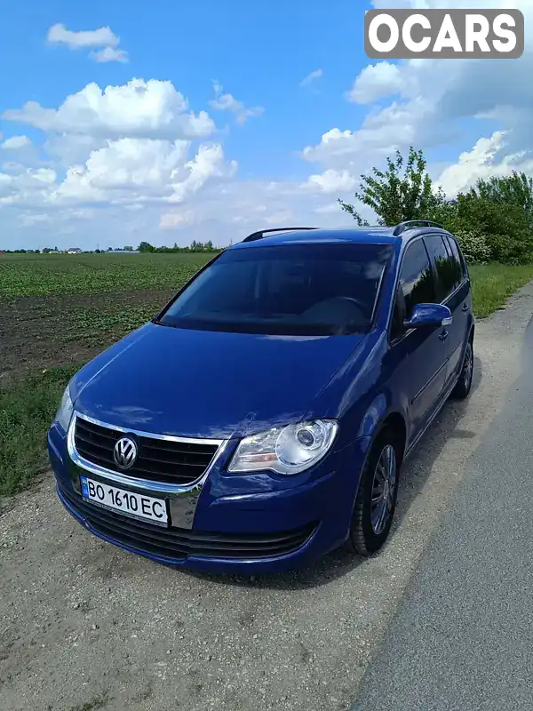 Мінівен Volkswagen Touran 2007 1.4 л. Ручна / Механіка обл. Тернопільська, Ланівці - Фото 1/14