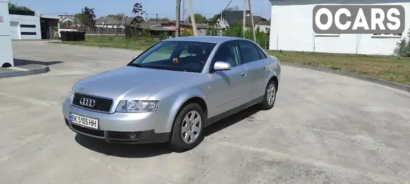 Седан Audi A4 2003 1.98 л. Ручна / Механіка обл. Рівненська, Вараш (Кузнецовськ) - Фото 1/20