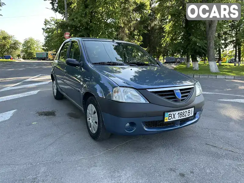 Седан Dacia Logan 2007 1.6 л. Ручна / Механіка обл. Вінницька, Вінниця - Фото 1/21