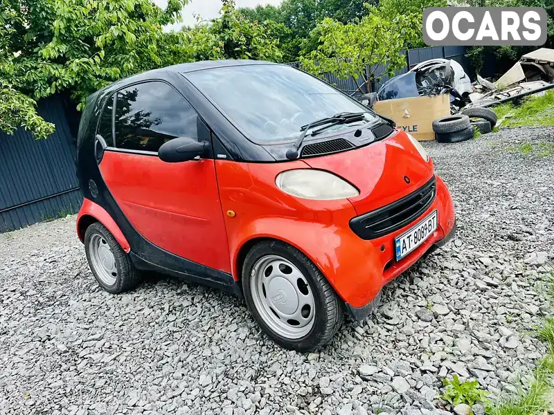 Купе Smart Fortwo 2001 0.56 л. Вариатор обл. Ивано-Франковская, Ивано-Франковск - Фото 1/17