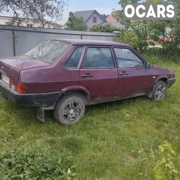 Седан ВАЗ / Lada 21099 1994 1.5 л. Ручная / Механика обл. Житомирская, Андрушевка - Фото 1/10