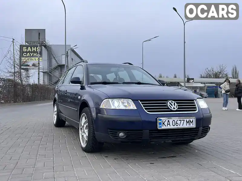 Універсал Volkswagen Passat 2003 1.9 л. Ручна / Механіка обл. Київська, Київ - Фото 1/17