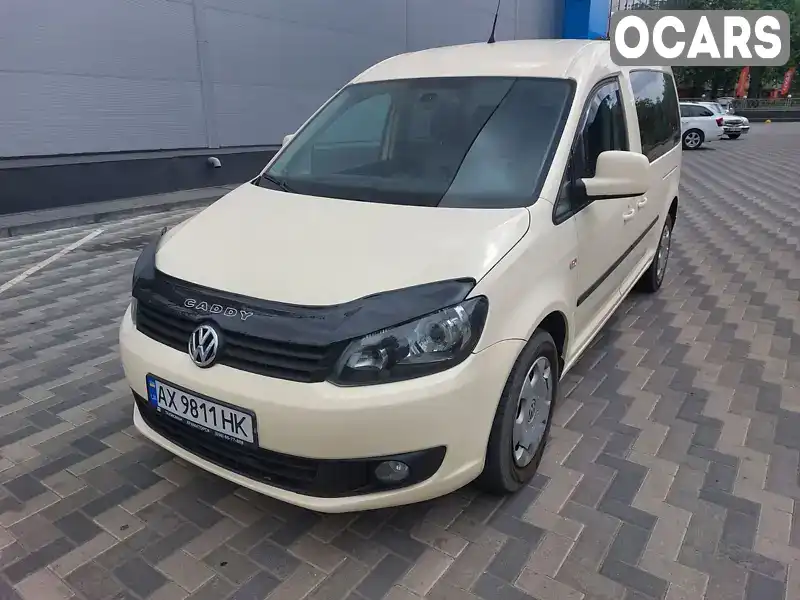 Минивэн Volkswagen Caddy 2013 1.97 л. Автомат обл. Донецкая, Краматорск - Фото 1/16