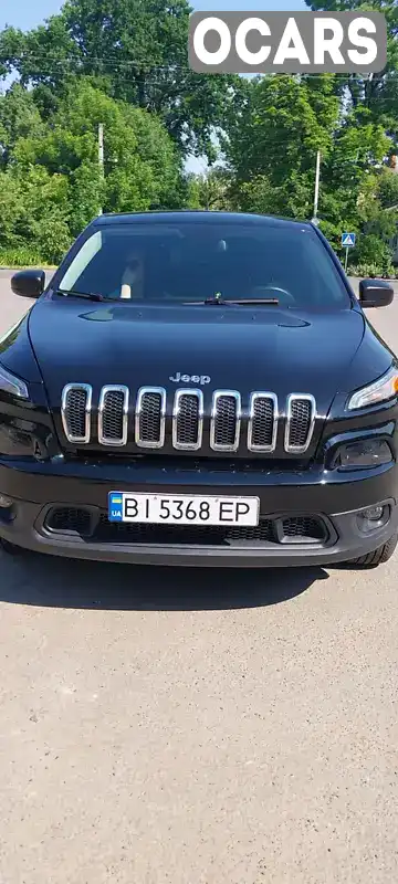 Внедорожник / Кроссовер Jeep Cherokee 2017 2.36 л. Автомат обл. Полтавская, Полтава - Фото 1/7