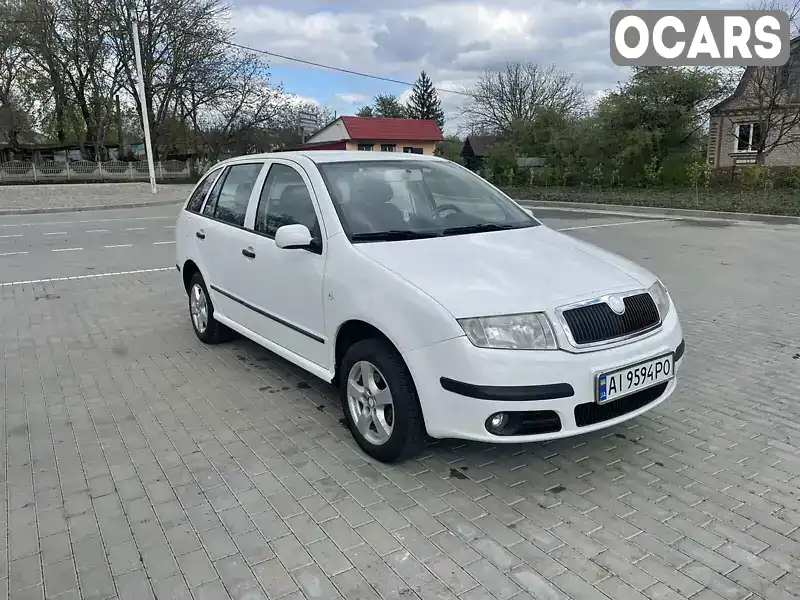 Универсал Skoda Fabia 2007 1.2 л. Ручная / Механика обл. Винницкая, Ильница - Фото 1/17