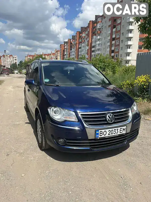 Мінівен Volkswagen Touran 2007 1.9 л. Ручна / Механіка обл. Тернопільська, Тернопіль - Фото 1/21