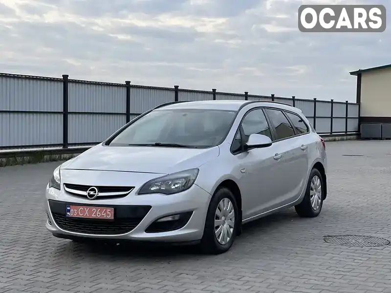 Універсал Opel Astra 2014 1.6 л. Ручна / Механіка обл. Волинська, Луцьк - Фото 1/17