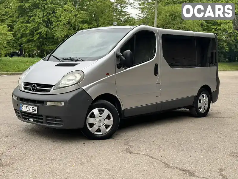 Мінівен Opel Vivaro 2001 1.87 л. Ручна / Механіка обл. Івано-Франківська, Івано-Франківськ - Фото 1/21