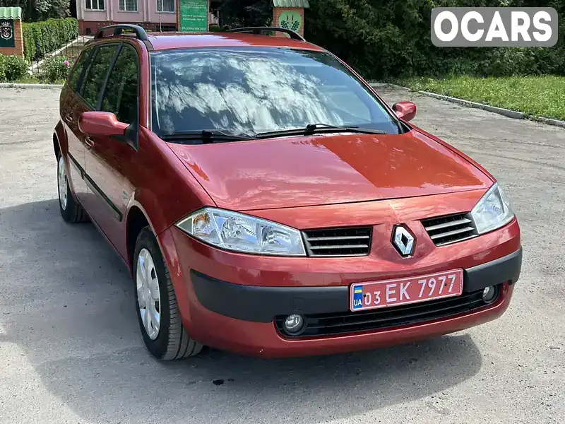 Универсал Renault Megane 2005 1.6 л. Ручная / Механика обл. Ровенская, Радивилов - Фото 1/21