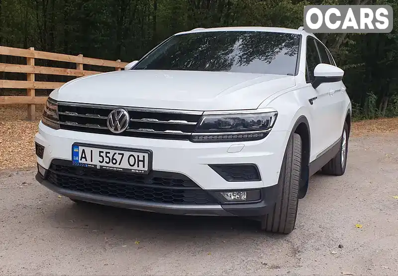 Внедорожник / Кроссовер Volkswagen Tiguan 2018 1.98 л. Робот обл. Киевская, Тараща - Фото 1/21