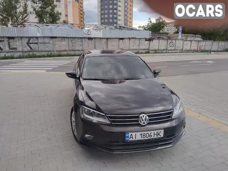 Седан Volkswagen Jetta 2016 1.6 л. Автомат обл. Київська, Київ - Фото 1/8