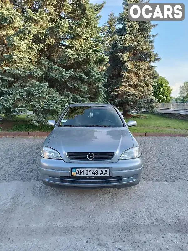 Седан Opel Astra 2003 1.4 л. Ручна / Механіка обл. Житомирська, Коростишів - Фото 1/11