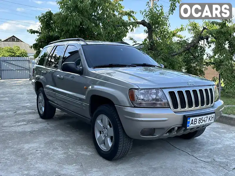 Внедорожник / Кроссовер Jeep Grand Cherokee 2002 2.69 л. Автомат обл. Винницкая, Тульчин - Фото 1/21