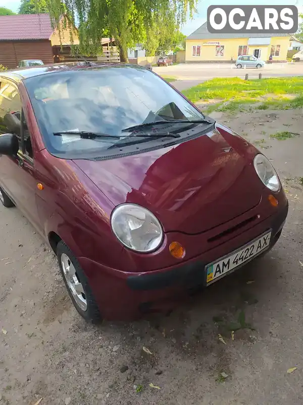 Хэтчбек Daewoo Matiz 2007 0.8 л. Ручная / Механика обл. Житомирская, Овруч - Фото 1/9