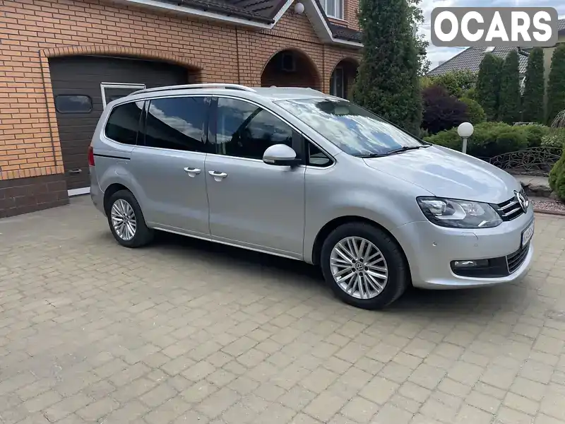 Мінівен Volkswagen Sharan 2015 1.97 л. Автомат обл. Житомирська, Житомир - Фото 1/21