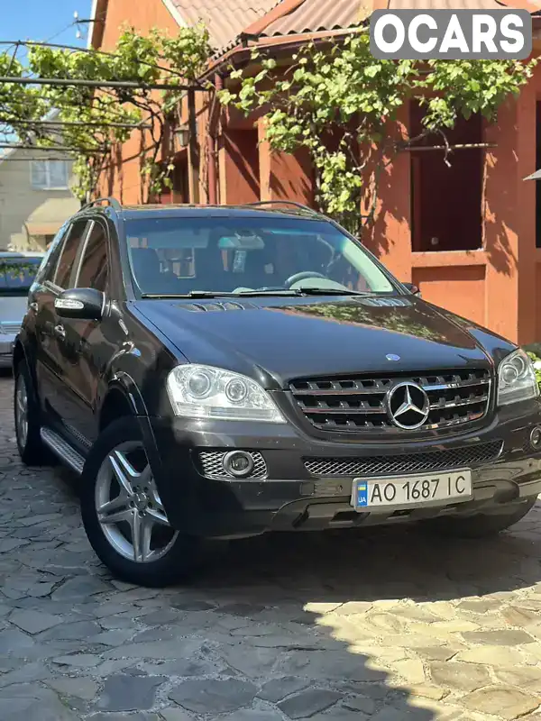 Внедорожник / Кроссовер Mercedes-Benz M-Class 2007 3.5 л. Автомат обл. Закарпатская, Виноградов - Фото 1/21